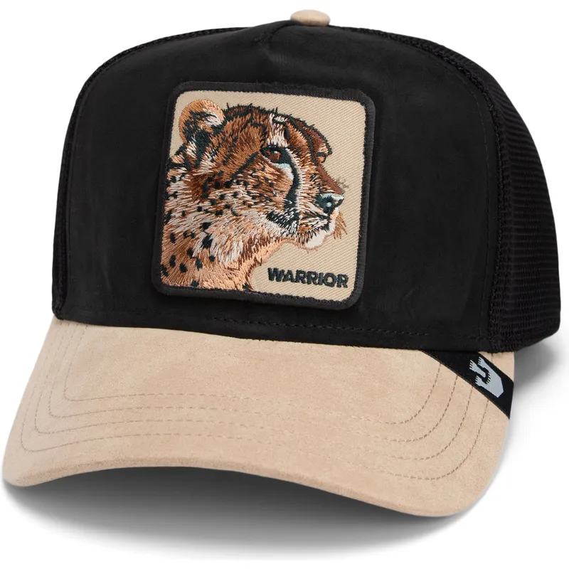 epci-curbata-negru-snapback-warrior-the-suede-cheetah-global-core-micro-suede-the-farm-de-goorin-bros