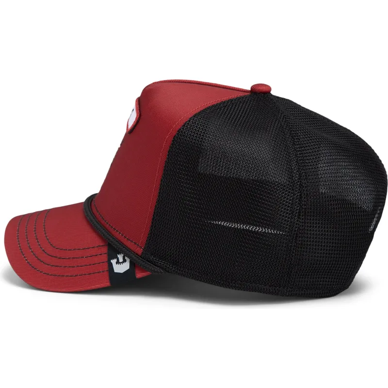 gorra-trucker-rossa-e-nera-toro-gb2-raging-bull-the-rocker-the-farm-di-goorin-bros