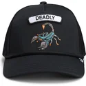 svart-truckerkeps-skorpion-gb2-deadly-scorp-the-rocker-the-farm-av-goorin-bros