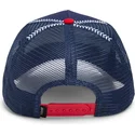 casquette-trucker-bleue-marine-et-rouge-oiseau-the-bird-fab-farm-goorin-bros