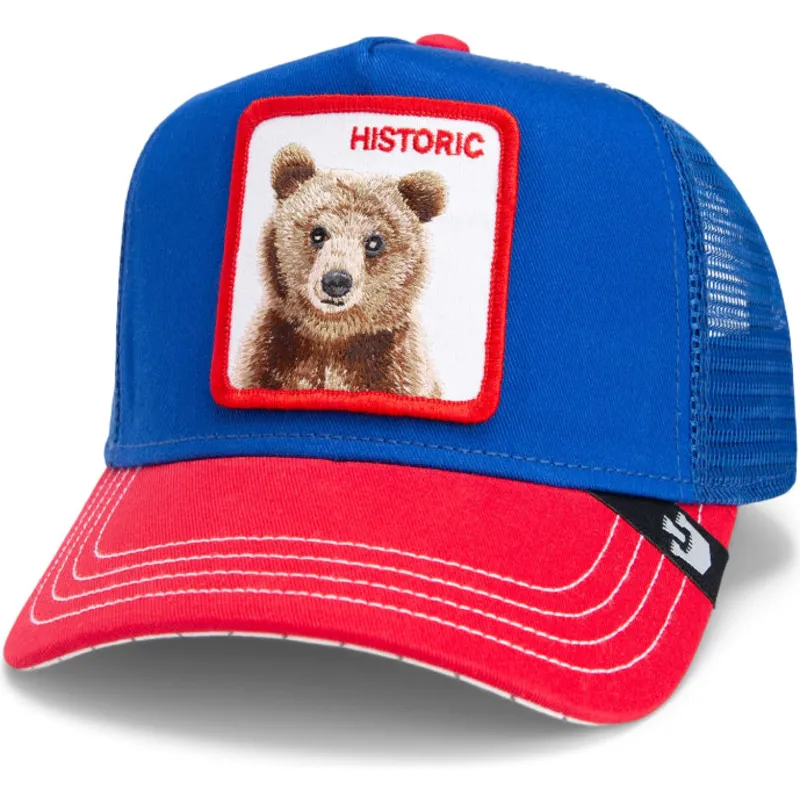 epci-curbata-albastru-snapback-the-historic-bear-fab-farm-the-farm-de-goorin-bros