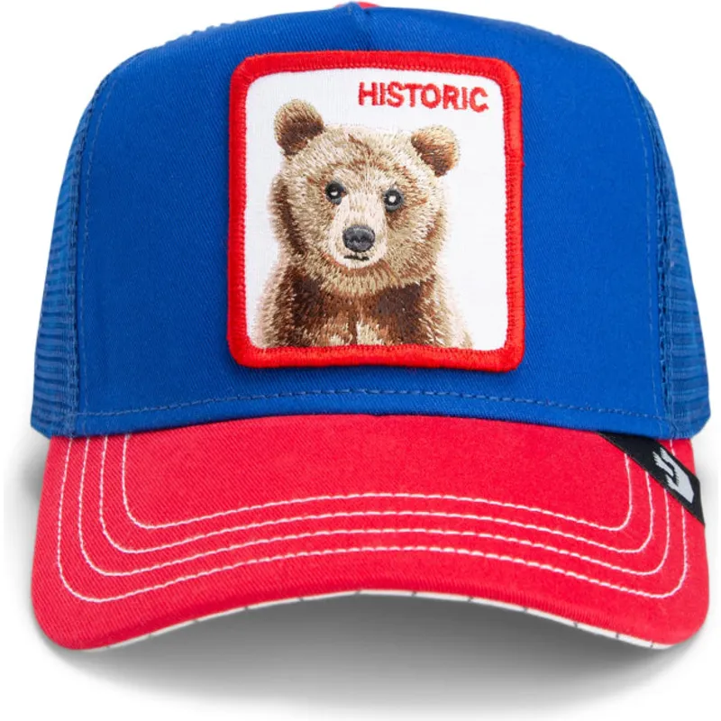 epci-curbata-albastru-snapback-the-historic-bear-fab-farm-the-farm-de-goorin-bros