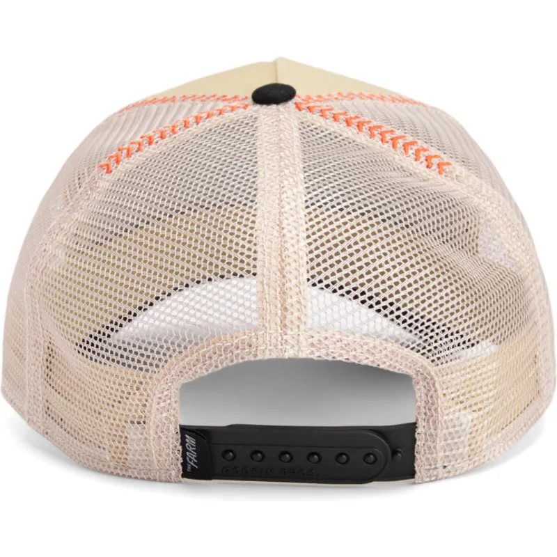 truckerkeps-beige-och-svart-sal-the-slick-seal-fab-farm-fran-goorin-bros