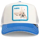 berretto-trucker-beige-e-blu-con-chihuahua-the-fuerte-dog-fab-farm-di-goorin-bros