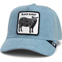 casquette-trucker-bleue-mouton-the-black-sheep-global-core-denim-the-farm-goorin-bros