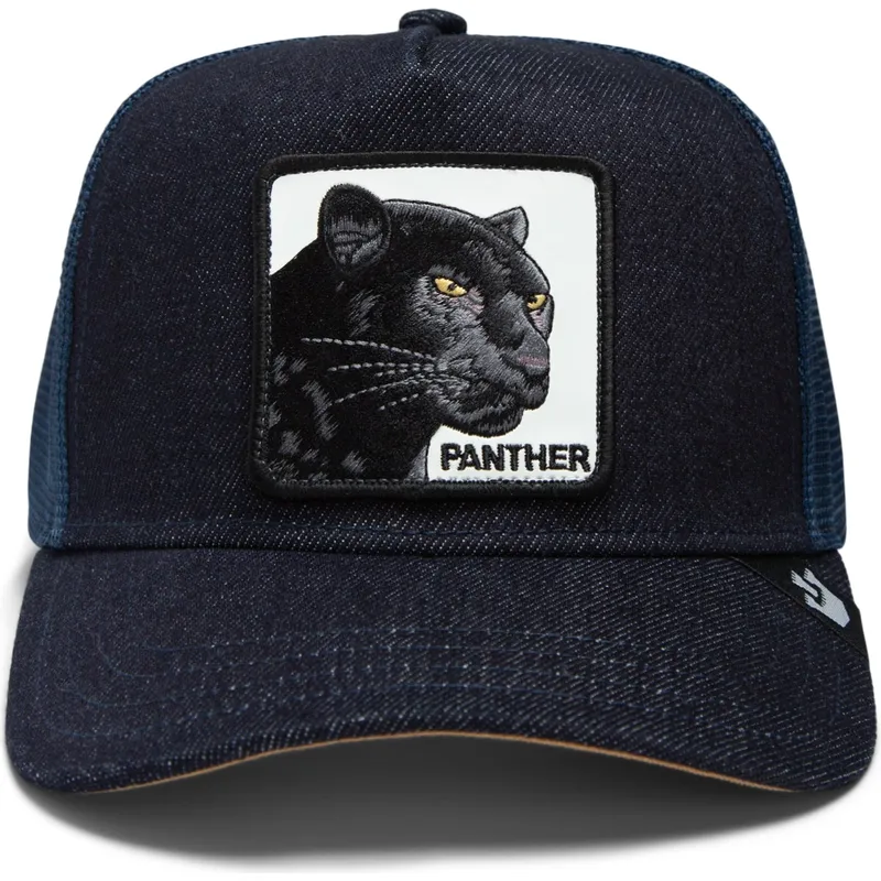 marineblaue-trucker-kappe-panther-the-panther-global-core-denim-the-farm-von-goorin-bros