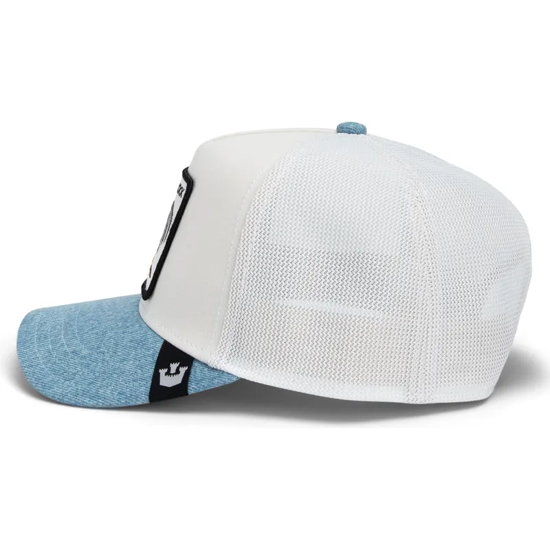 epci-curbata-alb-snapback-cock-rooster-fan-institution-ball-club-global-core-denim-the-farm-de-goorin-bros