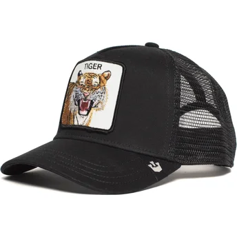 Schwarze Trucker-Mütze Tiger The Tiger Global Core The Farm von Goorin Bros.