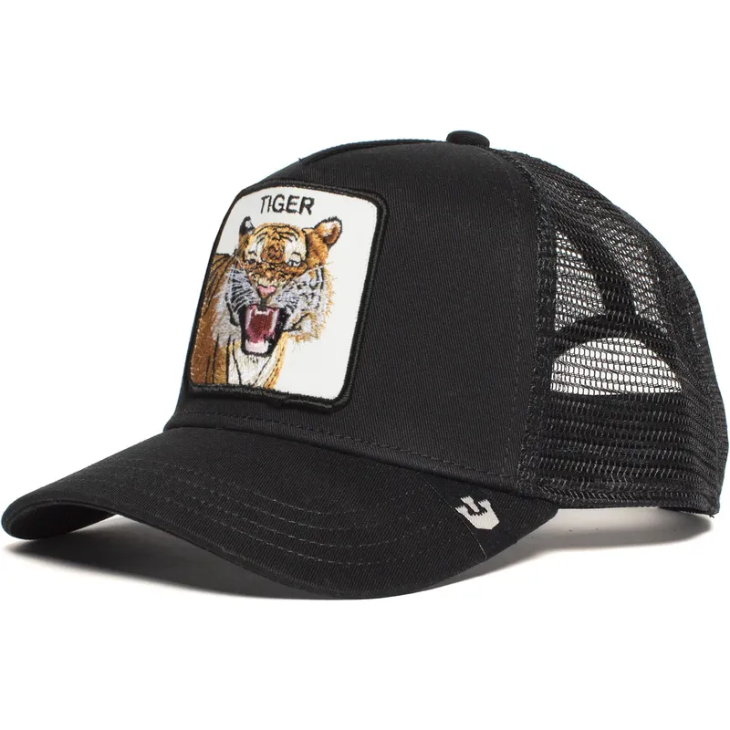 schwarze-trucker-mutze-tiger-the-tiger-global-core-the-farm-von-goorin-bros