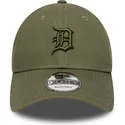 verstellbare-grune-kappe-mit-gebogenem-schirm-und-grunem-logo-9forty-colour-pack-der-detroit-tigers-mlb-von-new-era