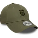 verstellbare-grune-kappe-mit-gebogenem-schirm-und-grunem-logo-9forty-colour-pack-der-detroit-tigers-mlb-von-new-era