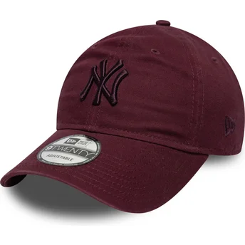 New Era New York Yankees MLB 9TWENTY Colour Pack justerbar vinröd kurvkeps