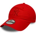 rod-justerbar-bojd-keps-med-rod-logotyp-9twenty-colour-pack-new-york-yankees-mlb-fran-new-era