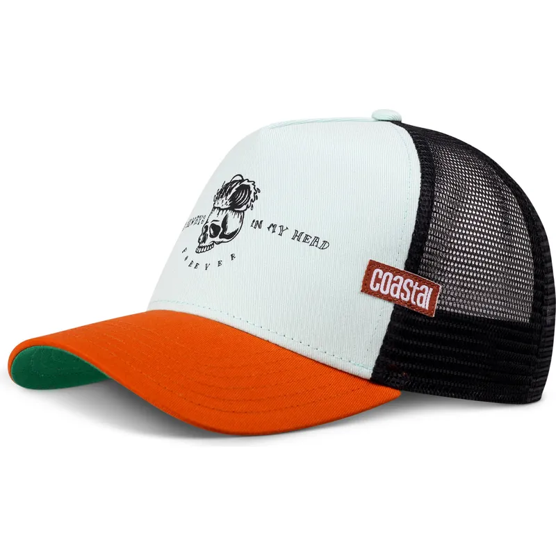 blaue-und-orangefarbene-trucker-kappe-always-forever-hft-von-coastal