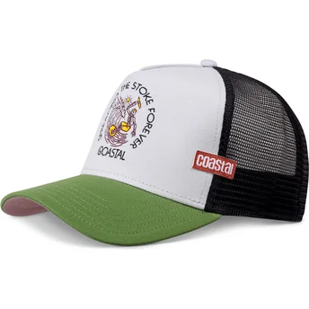 Cap curbată multicolor snapback de Coastal