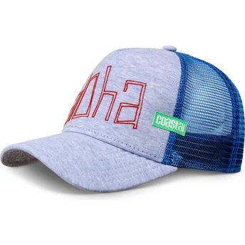 Casquette trucker bleue Aloha Pull HFT Coastal