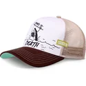 coastal-board-to-death-hft-white-and-brown-trucker-hat