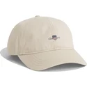 beige-justerbar-skarmkeps-i-bomullstwill-putty-fran-gant