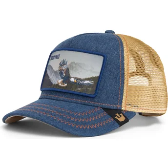 epci-curbata-bleumarin-snapback-born-free-wild-heart-the-farm-de-goorin-bros