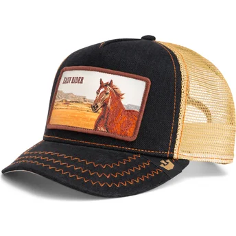 Șepci curbată camionagiu negru snapback Easy Rider Wild Heart The Farm de Goorin Bros.
