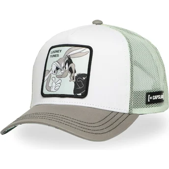 Casquette trucker camouflage Bugs Bunny et Daffy Duck LOO11 BD CT Looney Tunes Capslab