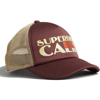 Czapka truckerka brązowa Vintage Brown Chicory Coffee od Superdry