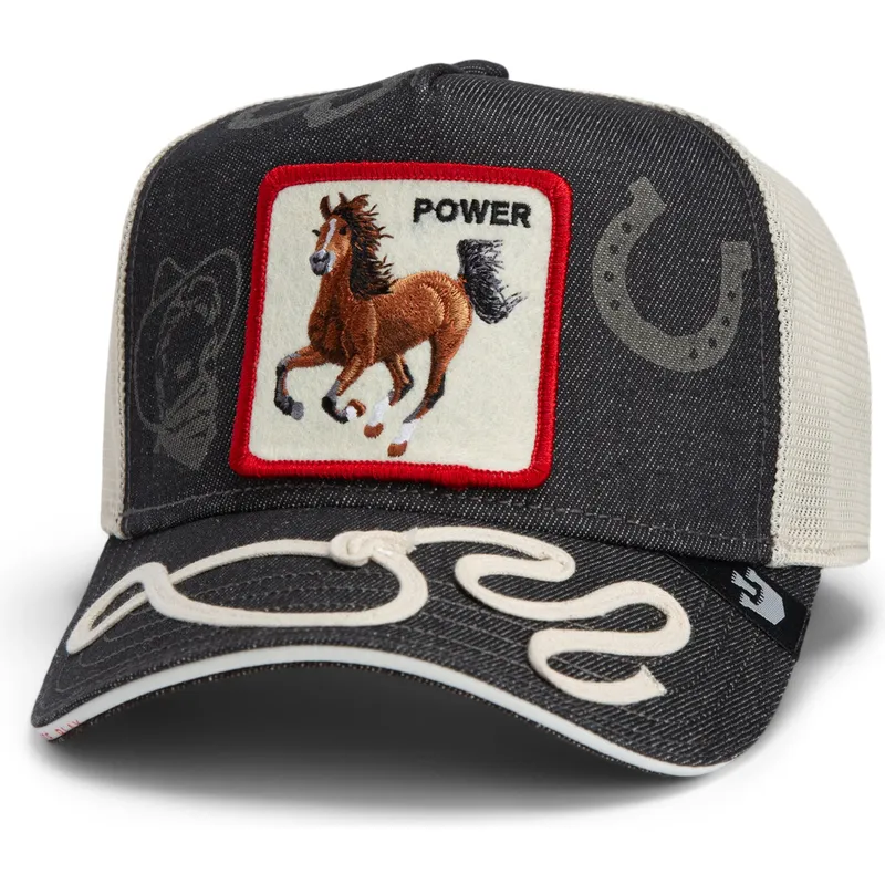 goorin-bros-power-vollgas-pferdespiel-die-farm-dunkelblaue-trucker-mutze