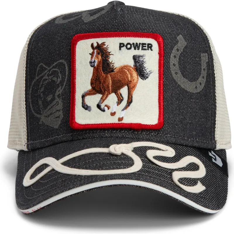 goorin-bros-power-vollgas-pferdespiel-die-farm-dunkelblaue-trucker-mutze