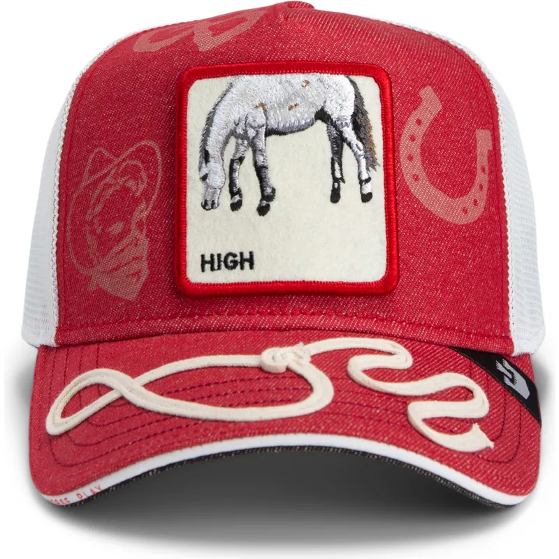 epci-curbata-rou-snapback-goorin-bros-high-way-up-horse-play-the-farm-red-hat-the-farm-de-goorin-bros