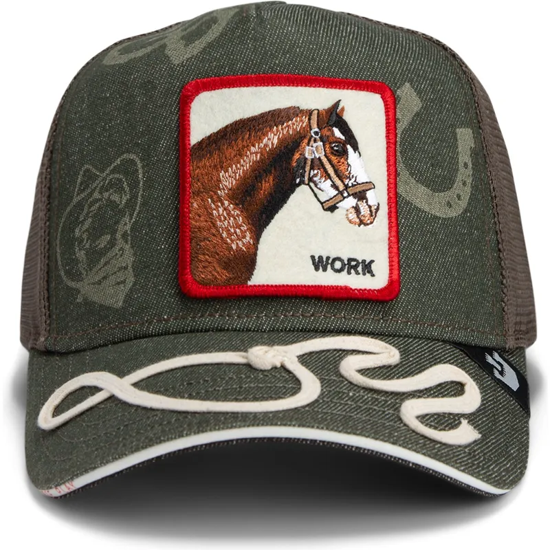 cap-curbata-green-snapback-goorin-bros-work-double-shift-horse-play-the-farm-green-hat-the-farm-de-goorin-bros