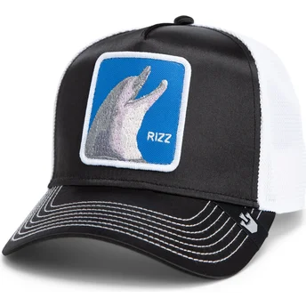 Șepci curbată negru snapback Goorin Bros. Dolphin Rizz Rizzky Bizznizz Great Escape The Farm Black and White Hat The Farm de Goorin Bros.