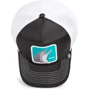 goorin-bros-dolphin-rizz-rizzky-bizznizz-great-escape-the-farm-cappello-trucker-bianco-e-nero