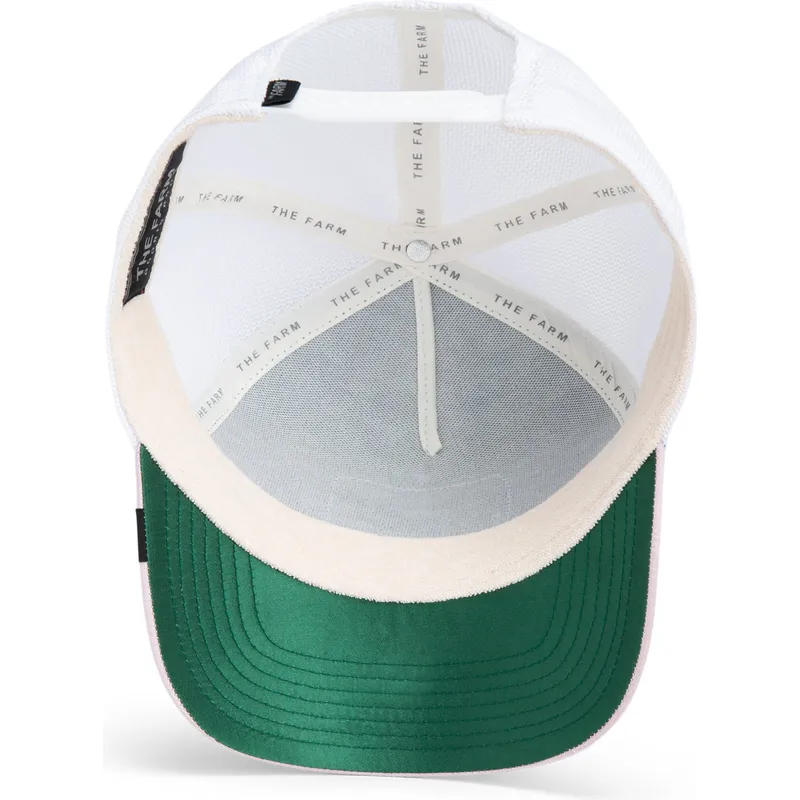 epci-curbata-papagal-snapback-goorin-bros-turtle-wavy-allablur-great-escape-the-farm-green-white-and-pink-hat-the-farm-de-goorin