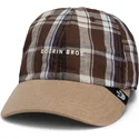 cap-curbata-brown-snapback-goorin-bros-curved-brim-ask-your-mother-papa-cap-madras-the-farm-brown-cap-the-farm-de-goorin-bros