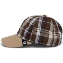 cap-curbata-brown-snapback-goorin-bros-curved-brim-ask-your-mother-papa-cap-madras-the-farm-brown-cap-the-farm-de-goorin-bros