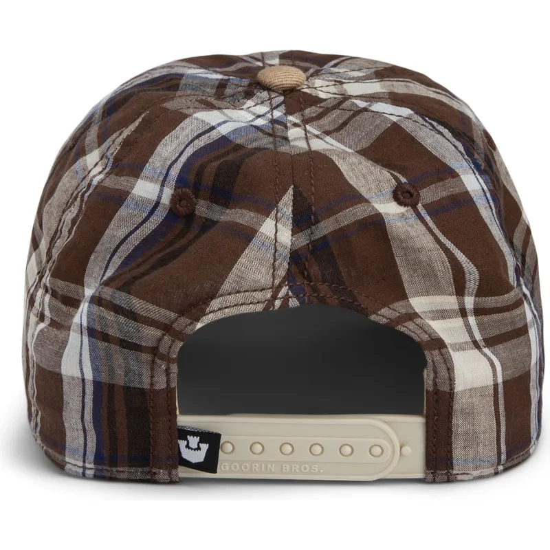 cap-curbata-brown-snapback-goorin-bros-curved-brim-ask-your-mother-papa-cap-madras-the-farm-brown-cap-the-farm-de-goorin-bros