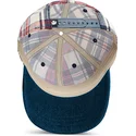 goorin-bros-gebogener-schirm-raised-in-a-barn-papa-cap-madras-the-farm-marineblau-und-rot-snapback-cap
