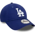 niebieska-regulowana-czapka-z-zakrzywionym-daszkiem-9twenty-league-essential-los-angeles-dodgers-mlb-new-era