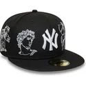 epci-plata-negru-fitted-59fifty-mythical-de-new-york-yankees-mlb-de-new-era