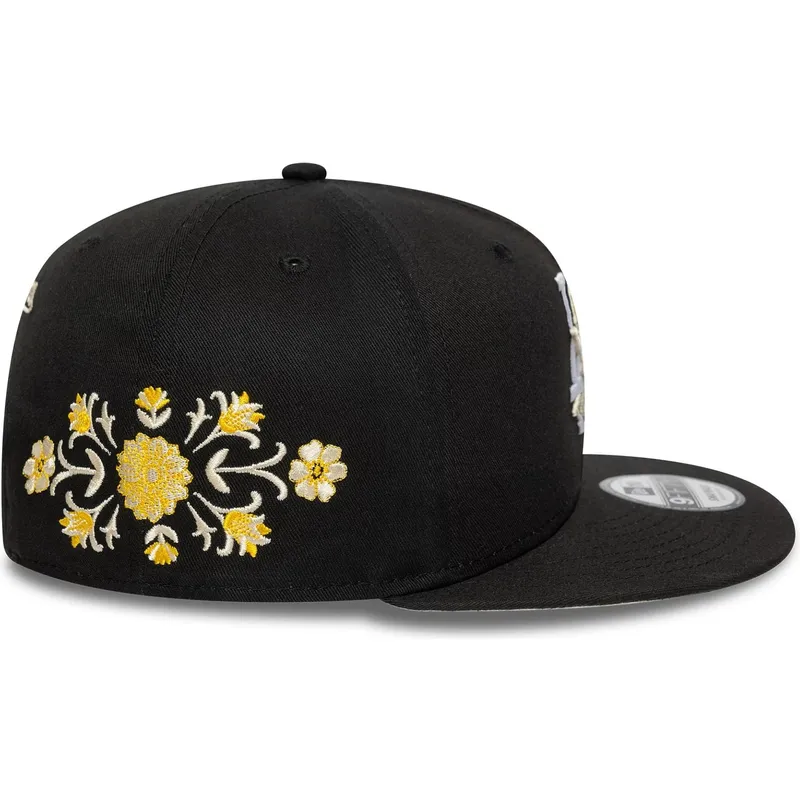 epci-plata-negru-snapback-9fifty-floral-de-los-angeles-dodgers-mlb-de-new-era