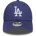 cappellino-curvo-viola-regolabile-9forty-league-essential-dei-los-angeles-dodgers-mlb-di-new-era