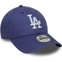 cappellino-curvo-viola-regolabile-9forty-league-essential-dei-los-angeles-dodgers-mlb-di-new-era