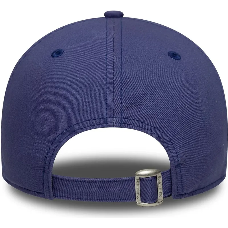 cappellino-curvo-viola-regolabile-9forty-league-essential-dei-los-angeles-dodgers-mlb-di-new-era