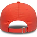 casquette-courbee-orange-ajustable-avec-logo-orange-9forty-team-outline-new-york-yankees-mlb-new-era