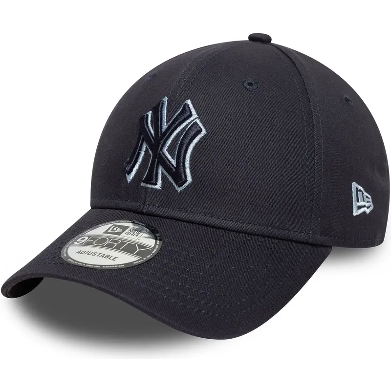 granatowa-czapka-z-zakrzywionym-daszkiem-regulowana-z-granatowym-logo-9forty-team-outline-new-york-yankees-mlb-od-new-era
