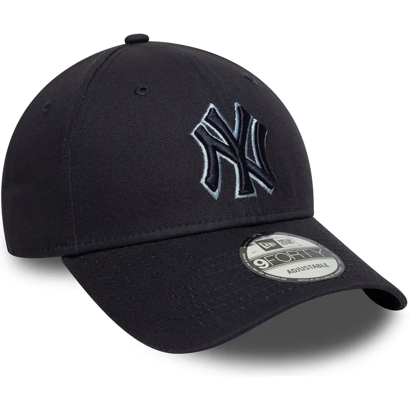 epci-curbata-bleumarin-reglabila-9forty-team-outline-de-new-york-yankees-mlb-de-new-era