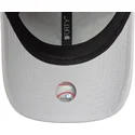 casquette-courbee-grise-ajustable-avec-logo-grise-9forty-team-outline-new-york-yankees-mlb-new-era