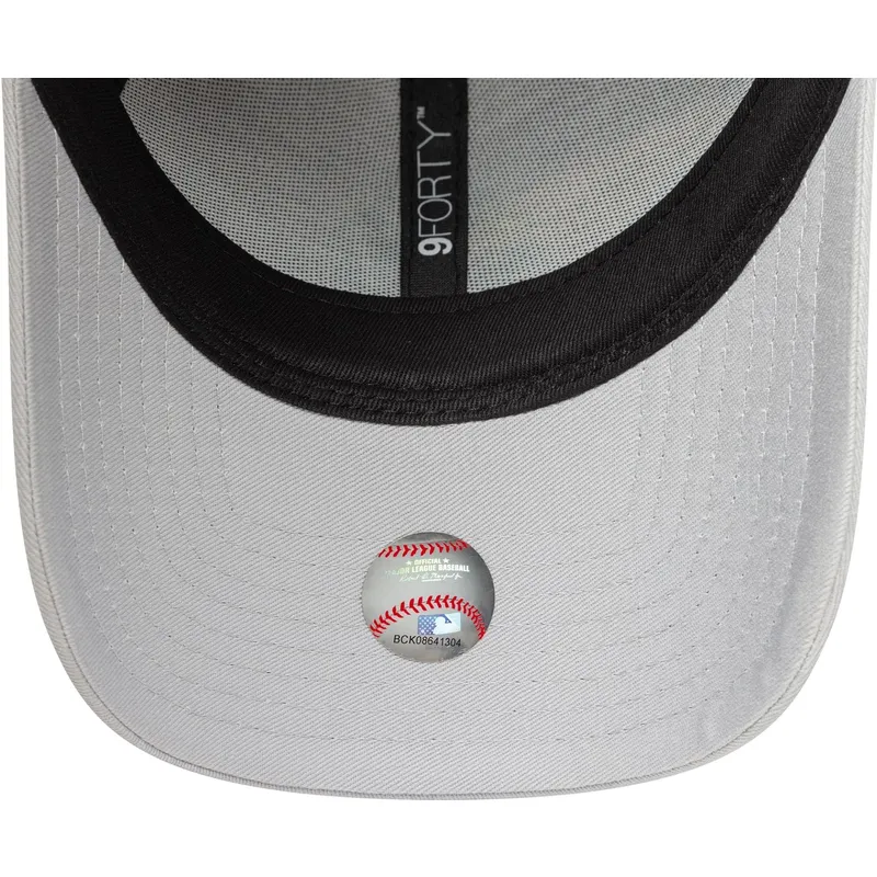 epci-curbata-gri-reglabila-9forty-team-outline-de-new-york-yankees-mlb-de-new-era