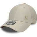 cap-curbata-beige-adjustable-strap-9forty-tonal-flawless-de-new-york-yankees-mlb-de-new-era