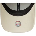 cappellino-curvo-beige-regolabile-9forty-seasonal-infill-di-new-york-yankees-mlb-di-new-era